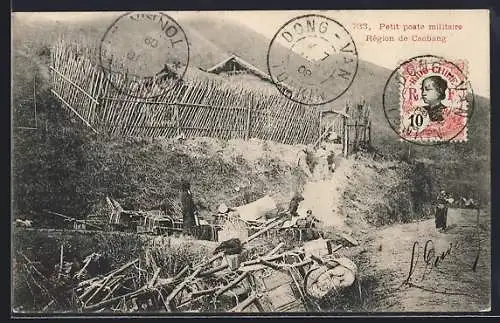 AK Caobang, Petit poste militaire