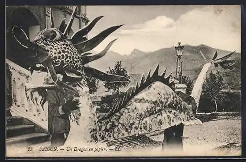 AK Saigon, Un Dragon en papier