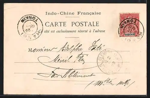 AK Hanoi /Tonkin, Bords du Fleuve-Rouge
