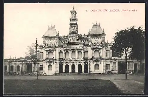 AK Saigon /Cochinchine, Hôtel de ville