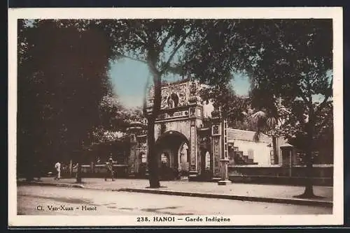 AK Hanoi, Garde Indigène