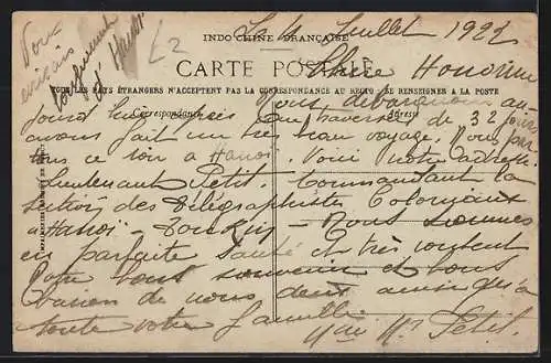 AK Haiphong /Tonkin, Pont de Doson et Théâtre