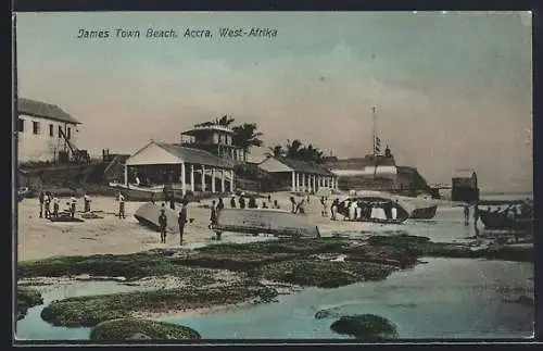 AK Accra, James Town Beach, Boote