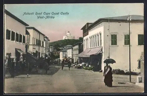 AK Ashanti, Road and Cape Coast Castle