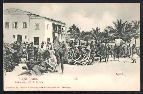 AK Cape Coast, Scene at the Market