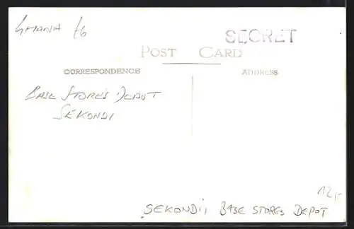 Foto-AK Sekondi, Base Stores Depot