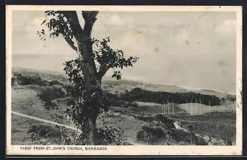 AK Barbados, View from St. John`s Church