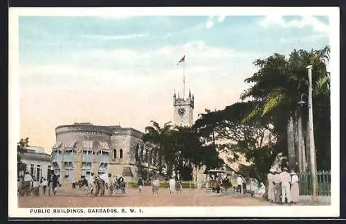 AK Barbados /B. W. I., Public Buildings