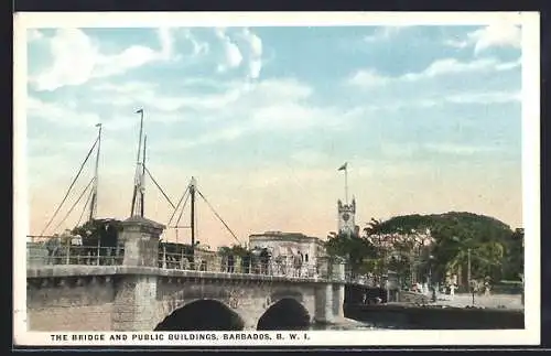 AK Barbados, The Bridge and public buildings