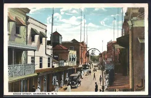 AK Barbados /B. W. I., Broad Street