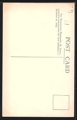 AK St. James, The Tercentenary Monument