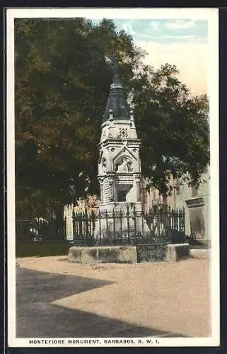 AK Barbados /B. W. I., Montefiore Monument