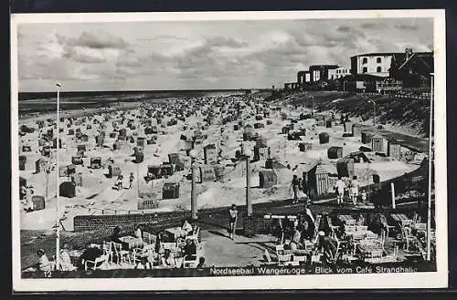 AK Wangerooge, Blick vom Café Strandhalle