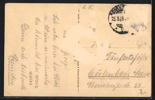 AK Lautertal / Odenwald, Felsenmeer, Restaurant Forsthaus, Riesensäule