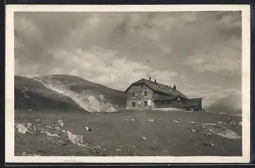 AK Karl Ludwig Haus, Berghütte auf der Rax
