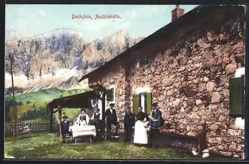 AK Austriahütte, Berghütte am Dachstein