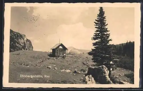 AK Dirnbacherhütte, Berghütte auf der Rax
