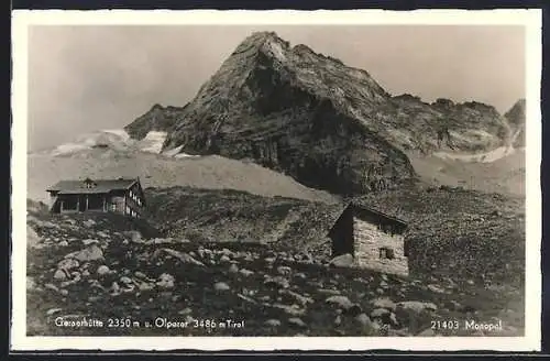 AK Geraerhütte, Berghütte und Olperer