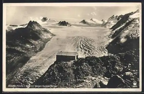 AK Ramolhaus, Berghütte gegen Gurglerferner