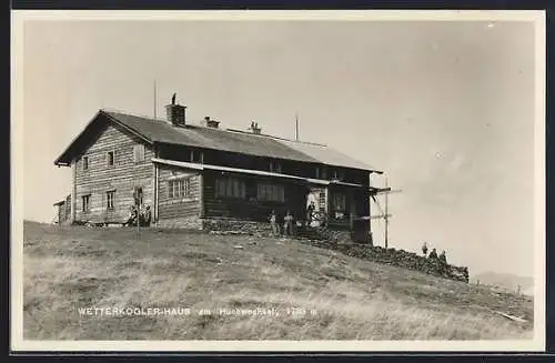 AK Wetterkogler-Haus, Berghütte am Hochwechsel, Leute