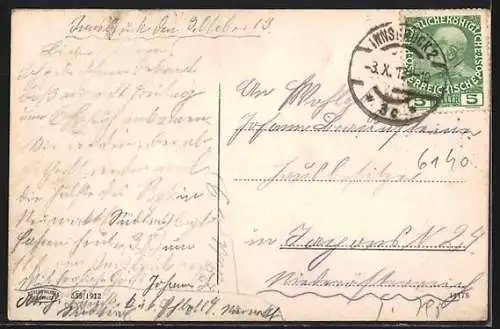 AK Erfurter Hütte mit Dalfazer Wänden