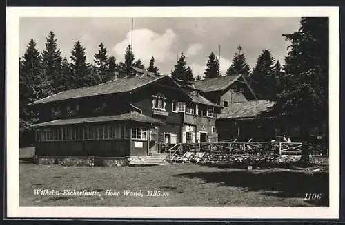 AK Wilhelm-Eicherthütte, Hohe Wand