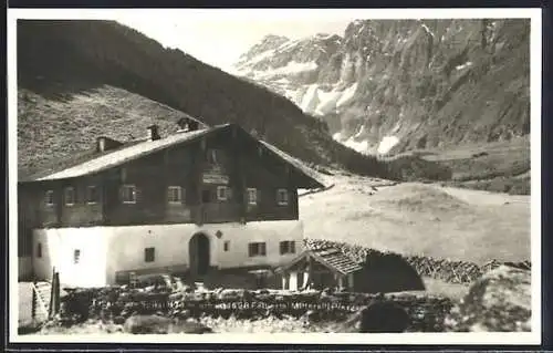 AK Tauernhaus Spital, Berghütte mit Umgebung
