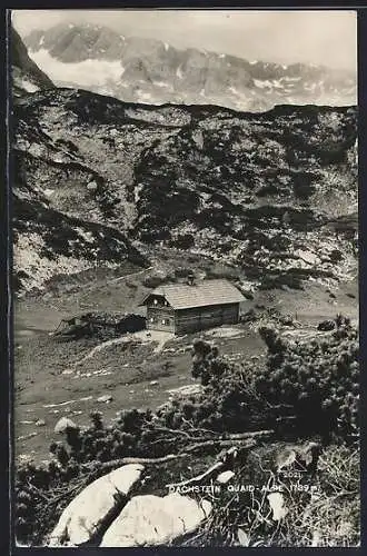 AK Berghütte auf der Gjaid-Alpe /Dachsteingebiet
