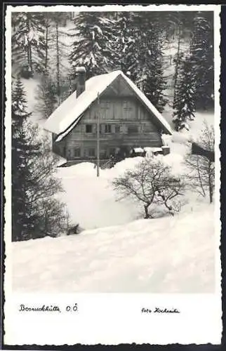 AK Bosruckhütte, Ansicht im Winter