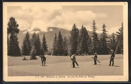 AK Montana s. Sierre, Le Jeu du Golf du Palace