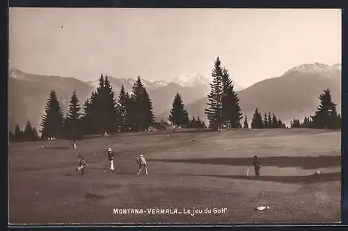 AK Montana-Vermala, Le jeu du Golf