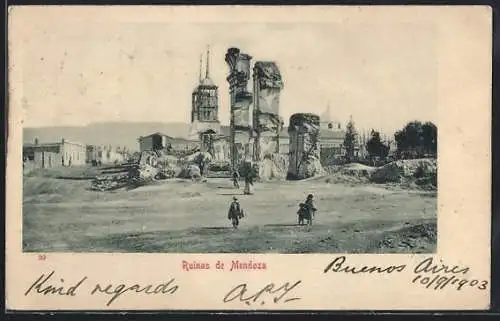 AK Mendoza, Ruinas de Mendoza