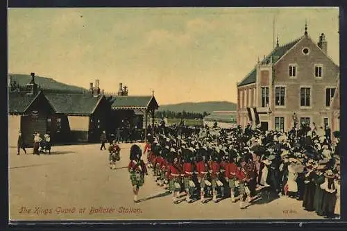 AK Ballater, The Kings Guard at Ballater Station