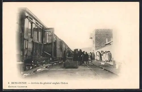 AK Beni-Ounif, Arrivée du general anglais Ciskon