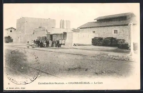 AK Colomb-Béchar, La Gare