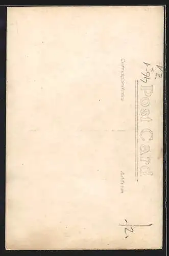 AK Cape Town, Strassenpartie mit Strassenbahnen