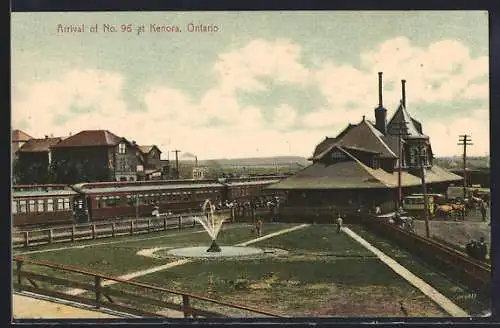 AK Kenora /Ontario, Arrival of No. 96