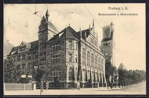 AK Freiburg / Breisgau, Realgymnasium und Oberrealschule