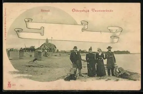 AK Travemünde, Besucher am Strand