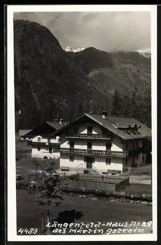 AK Längenfeld, Haus Nr. 29 des Martin Gstrein