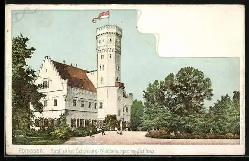 AK Pomssen, Fürstlich von Schönburg-Waldenburgisches Schloss