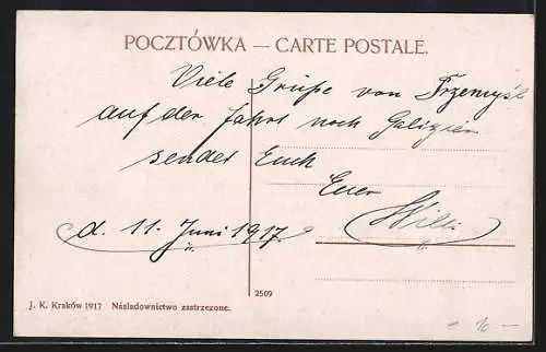 AK Przemysl, Most 3 Maja, Dritte-Mai-Brücke