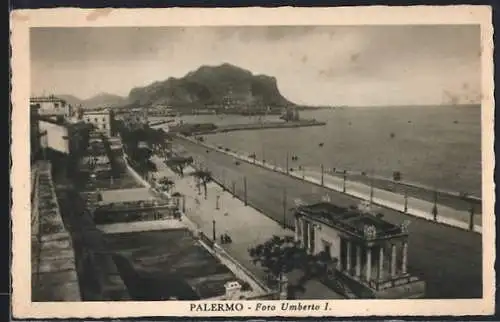 AK Palermo, Foro Umberto I e Monte Pellegrino