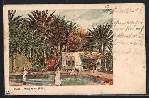 AK Suez, Fontaine de Moise