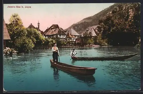 AK Jajce, Boote auf dem Jezero-See