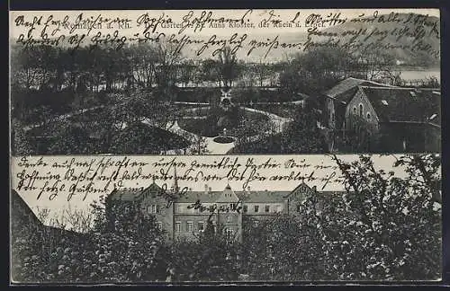 AK Remagen a. Rh., Der Garten v. St. Anna Kloster