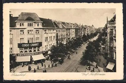 AK Düsseldorf, Graf Adolfstrasse