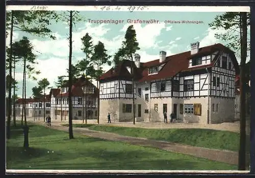 AK Grafenwöhr, Truppenlager, Offiziers-Wohnungen