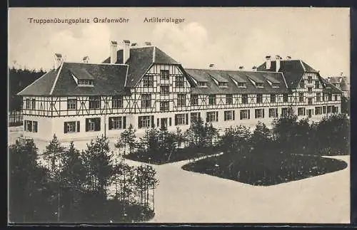 AK Grafenwöhr, Artillerielager des Truppenübungsplatzes
