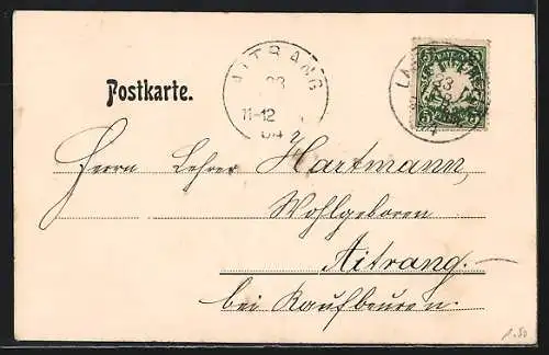 AK Lechfeld, verschiedene Ansichten vom Lager mit Kaserne, Bahnhof, Barackenlager, Restauration Steinernes Haus